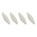 Bumper Kit of Toilet Seat, Replacement Repair Part K-1133070 Toilet Seat Bumpers Service Compatible with Kohler Toilet k-4636 k-4713, Pack of 4, White