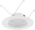 RAB Lighting R34 Series LED Recessed Downlight-5 Selectable Colors 2700K-5000K-7W/10W High Efficiency-90+CRI-Dimmable-Easy Install with E26 Base-Ideal for Home/Office/Hospitality (R34-6, 1)
