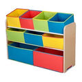 Delta Multi-Color Deluxe Toy Organizer with Storage Bins