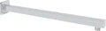Shower Arm, Rain Shower Head Extension Extender, With Flange and Teflon Tape, Made of Thicken Stainless Steel for Bathroom Rainfall Shower (20 Inch, Chrome)