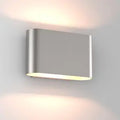 Aipsun Nickel LED Wall Sconces 1 Pack Indoor Modern Wall Lights Hardwired Up and Down Interior Wall Mount Light for Living Room Bedroom Hallway Warm White 3000K(with G9 Bulbs)