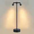 IMAGE Rechargeable Cordless Spotlight, Table Spotlight Accent Lighting for Plants Pictures Artwork Jewelry Showcase Model Display Shelves Cabinet Table Lamp for Home Restaurant Dinner Bar Warm White