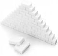 Magic Cleaning Sponges Eraser, 100 Pack Melamine Sponge Foam Pads, Multi-Functional Household Cleaner for Kitchen, Bathroom, Bathtub, Sink, Floor, Baseboard, Wall, Furniture