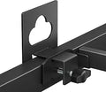 6 PCS Non Slip Mattress Gaskets for Metal Bed Frame, Anti-Slip Holder in Place Gripper, Mattress Slide Stopper, Adjustable Anti-Slip Baffle, Easy to Install, Black (Cloud)