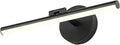 Hardwired Adjustable Lighting Matte Black Modern LED Picture Lights for Paintings 15.7'' Inch Long Swing Arm Metal Art Lights Warm White 3000K