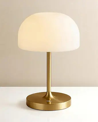 VoMii Mushroom Lamp, Shower Lamp Waterproof for Bathroom & Bedroom - Brass
