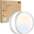 2PACK LED Flush Mount Ceiling Light Fixture, 3000K-4000K-6500K & 100W Equivalent Modern Kitchen Recessed Ceiling Lamp 15W 1500Lm 7.5 Inch Closet Round Surface for Bathroom Laundry Bedroom Hallway