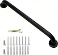 24" Matte Black Bathroom Grab Bar, 1 Pack, 500 lbs Heavy Duty for Seniors