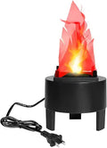 Ufurty Electric Fire Flame Lamp LED Simulated Flame Effect Torch Light