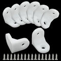 White L Brackets Corner Bracket, Small, 60 Pcs