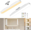 Rechargeable Vanity Mirror Lights, Magnetic Stick On Makeup Lamp Cordless