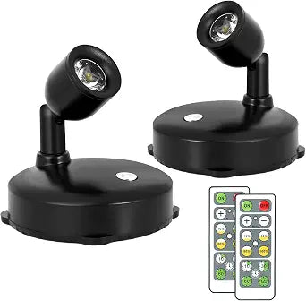 Cordless Spotlight Battery Operated, LED Plant Accent Light