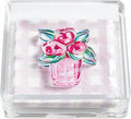 Mud Pie Acrylic Flower Napkin Holder