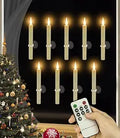Strg Flameless Window Candles with Suction Cup Holder and Magnetic Base