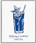 Cocktail Humor Fruit Lemon, 16 x 20 Inch Framed Gicle Print
