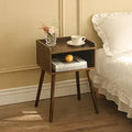 MaxSmeo Nightstand, Mid Century Modern Side Table Bedroom with Storage