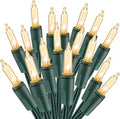 ODEETRONIC Clear Christmas String Lights, 69.6 ft 300 Count Incandescent