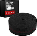 Chair Webbing, Upholstery Webbing, Couch Elastic, 2 Inch, 40 Foot Roll