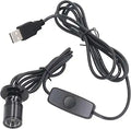 LED Mini Spot Light, USB, 5V, 6.6 Ft Cable 1 W, 3000K, 1-Warm Light
