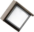 Feit Electric S5sqwm/830/Ddbz 7.5 Watt 500 Lumen 3000 Kelvin Bronze Dusk to Dawn Square Led Wall Light