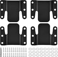 4 Pcs Universal Sectional Sofa Interlocking, Sectional Couch Connectors,Sofa Connector Bracket