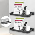 YEXEXINM 2 Pack RV Aluminum Fold-Down Wall Shelf - Wall-Mounted Hidden Foldable Shelf for Compact Camper Storage | Perfect RV Shelf for Inside - RV Furniture Parts & Hardware.