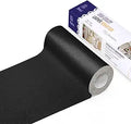 Besezx Leather Repair Patch Tape Kit,Vinyl Repair Kit,Self Adhesive Leather Repair for Furniture, Couch, Sofa, Car Seats,Office Chair.3.1inx60in-Black