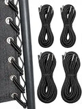 ZUSHALLMY 4 Pack Zero Gravity Chair Replacement Cord, Universal Elastic Cords for Reclining Lounge, Patio, Lawn, Beach and Chairs, Repair Loose or Sagging Seats