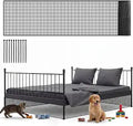 Pangda 240'' X 16'' Under Bed & Couch Blocker for Pets, PVC, Black