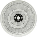 MARIMEKKO Oiva Siirtolapuutarha Dinner Plate  Refine Your Kitchen Dcor with Our Iconic Black & White Stoneware  Stylish White Porcelain Dinner Plates to Elevate Your Dining Experience (10)