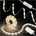 LED Strip Lights, 16.4 FT LED Light Strip with ETL 12V DC Adapter 4000K Neutral White Tape Light with PU Coating, LED Lights for Bedroom, Kitchen, Under Cabinet, Home Decor